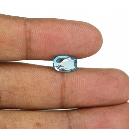 Blue Zircon 4.06 Carat