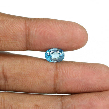 Blue Zircon 4.37 Carat