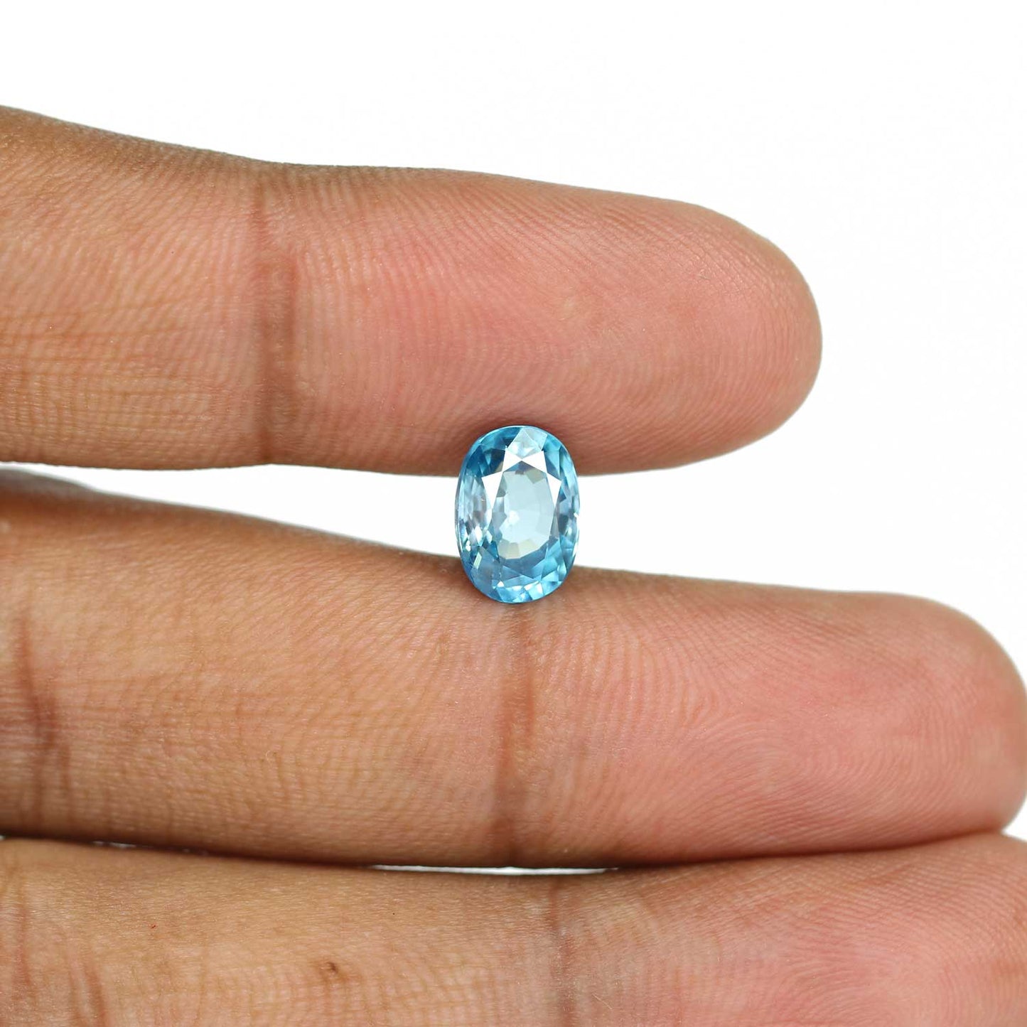Blue Zircon 4.37 Carat