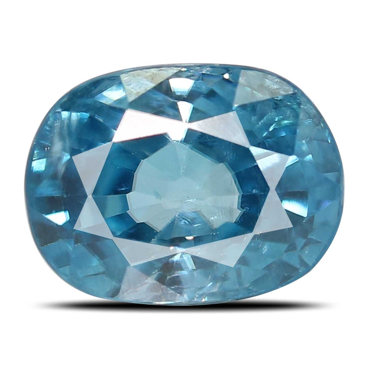 Blue Zircon 4.35 Carat
