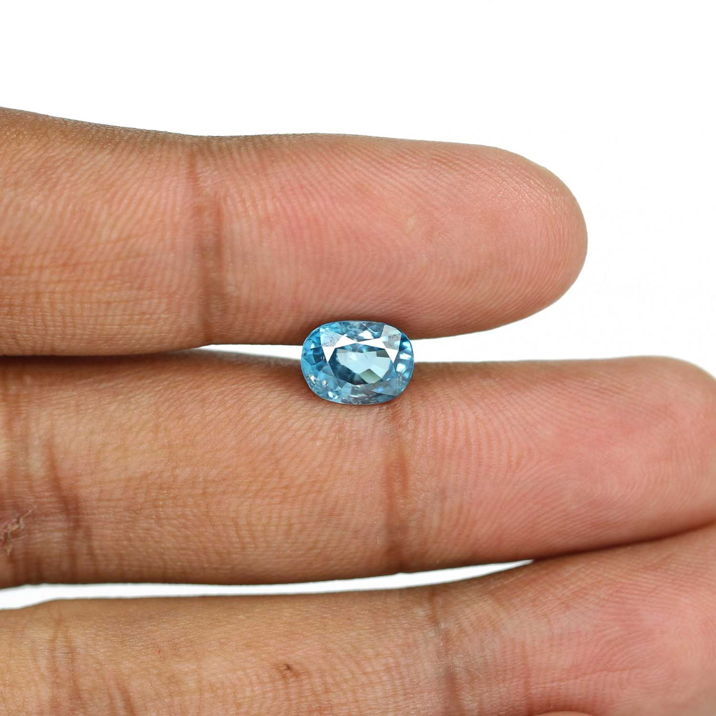 Blue Zircon 4.35 Carat