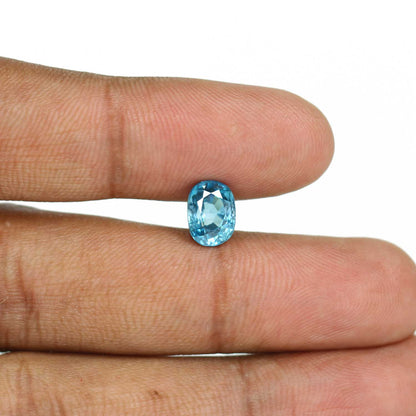 Blue Zircon 4.35 Carat