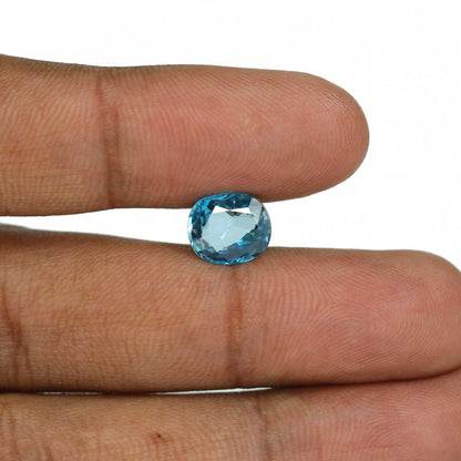 Blue Zircon 4.89 Carat