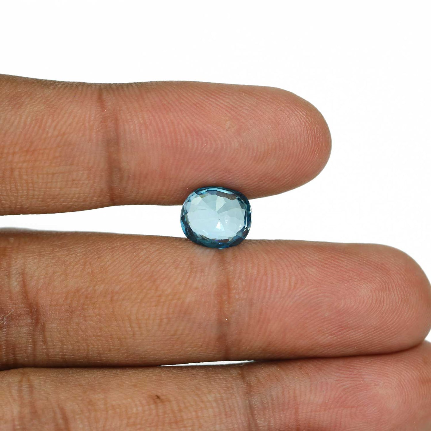 Blue Zircon 4.89 Carat