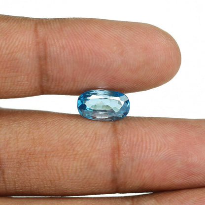Blue Zircon 4.78 Carat