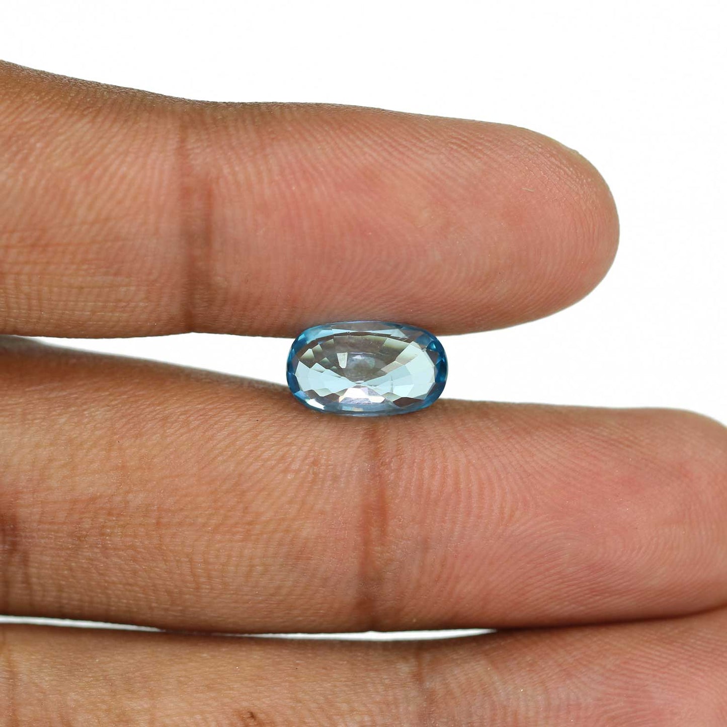 Blue Zircon 4.78 Carat