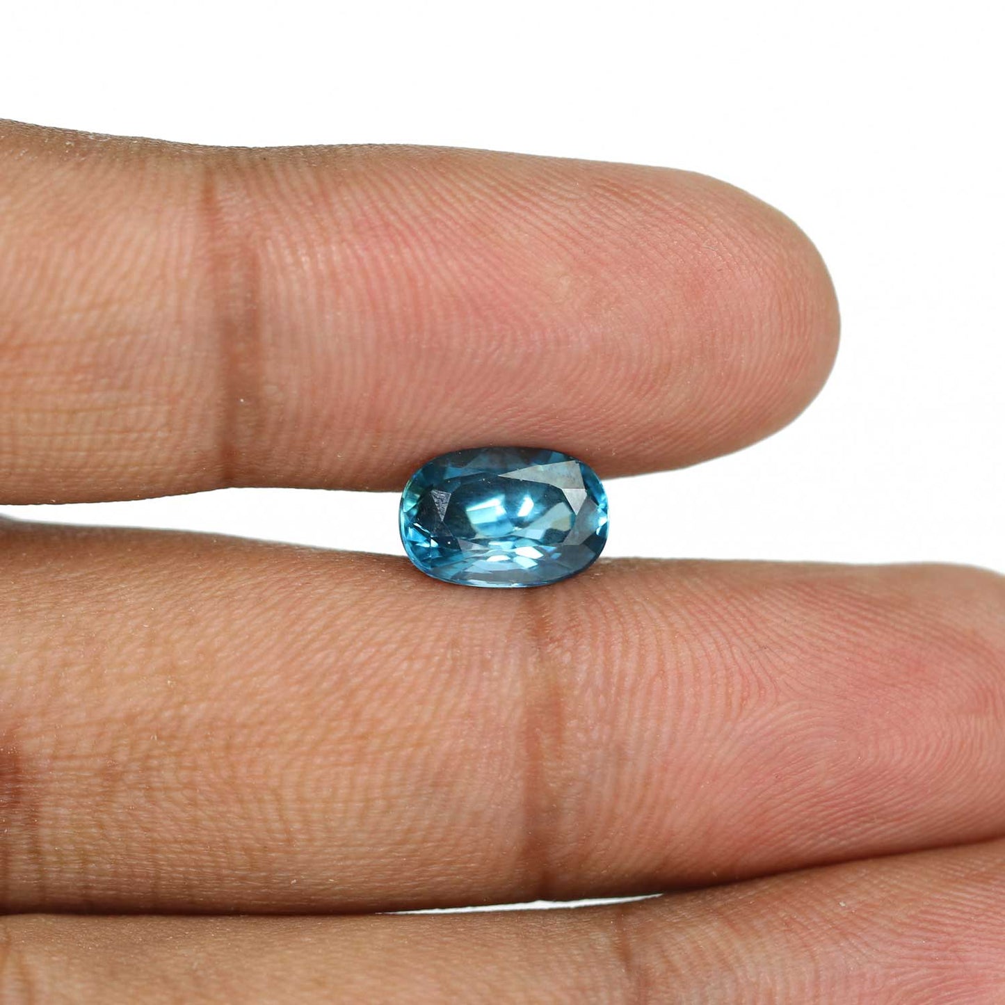 Blue Zircon 4.34 Carat