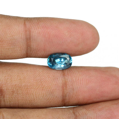 Blue Zircon 4.34 Carat