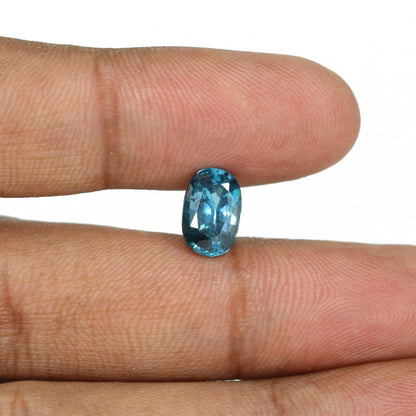 Blue Zircon 4.34 Carat
