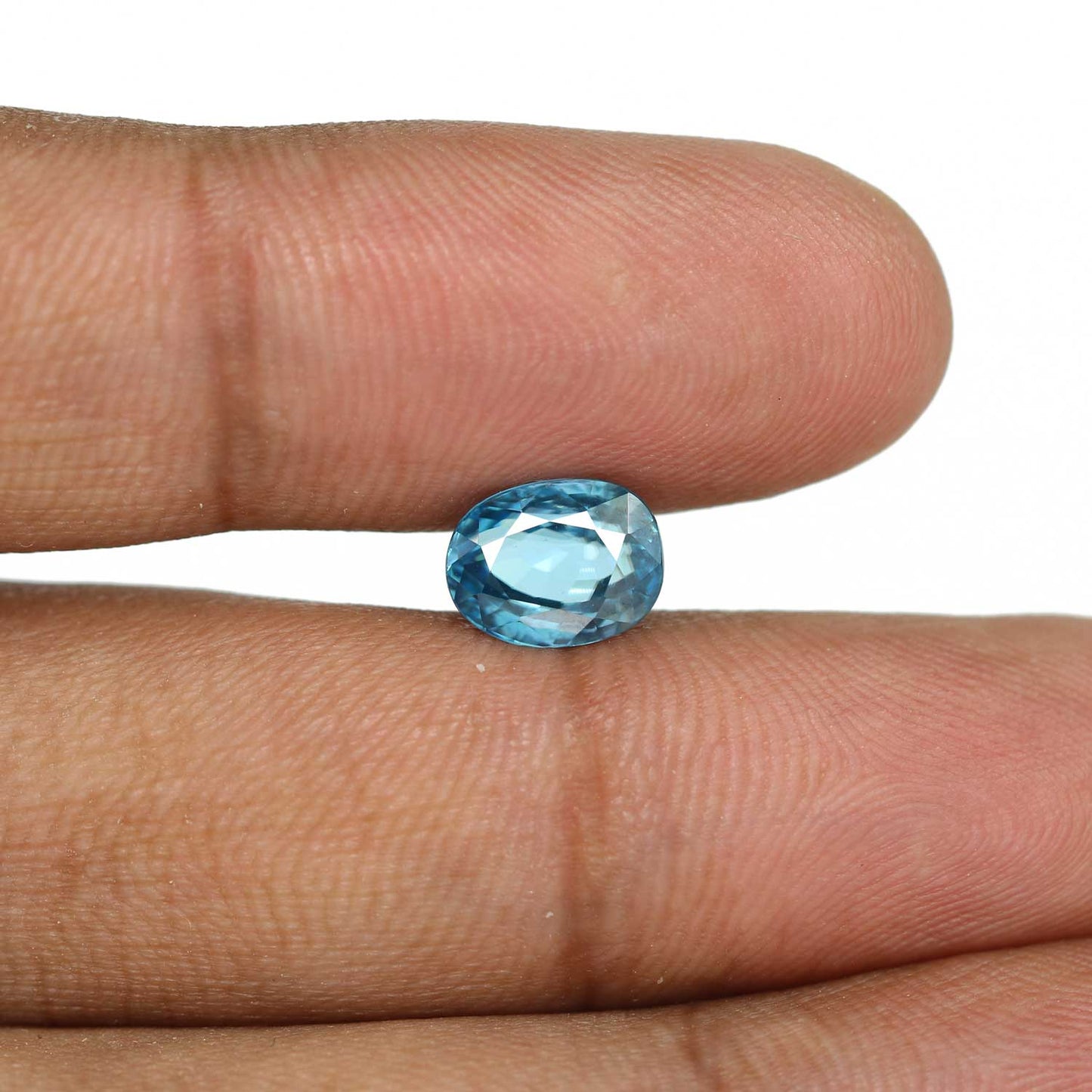 Blue Zircon 4.43 Carat