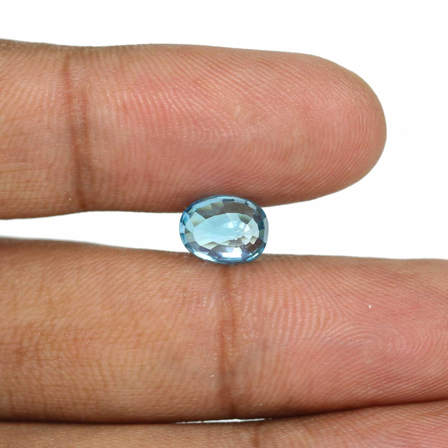 Blue Zircon 4.43 Carat