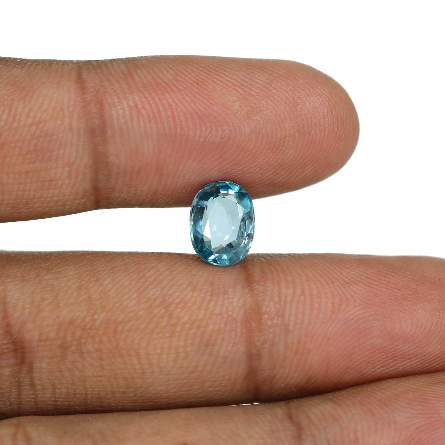 Blue Zircon 4.24 Carat