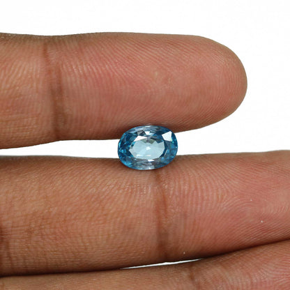 Blue Zircon 4.61 Carat