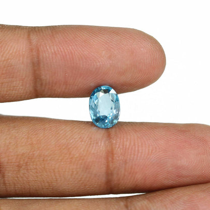 Blue Zircon 4.26 Carat