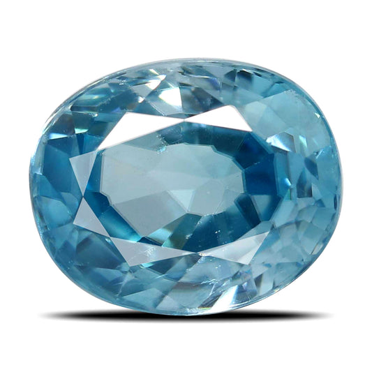 Blue Zircon 4.4 Carat