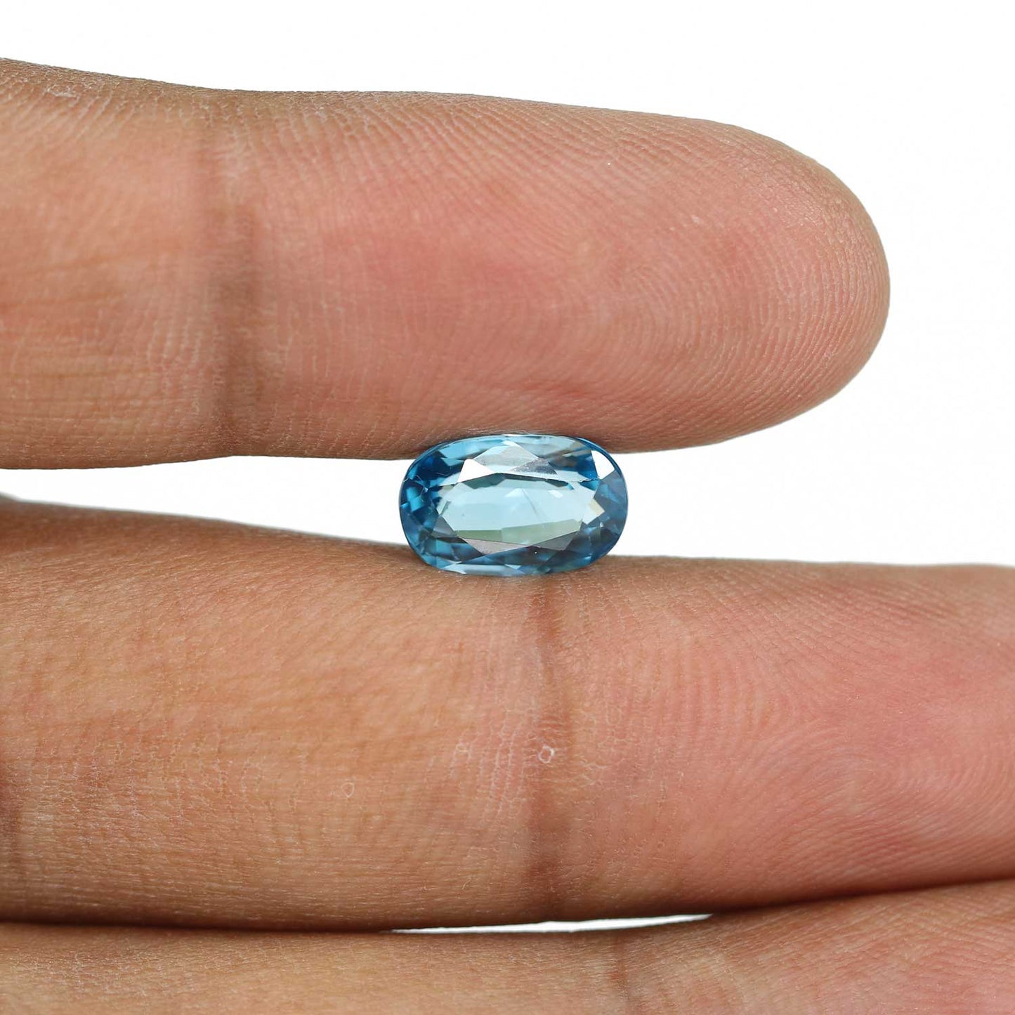 Blue Zircon 4.45 Carat