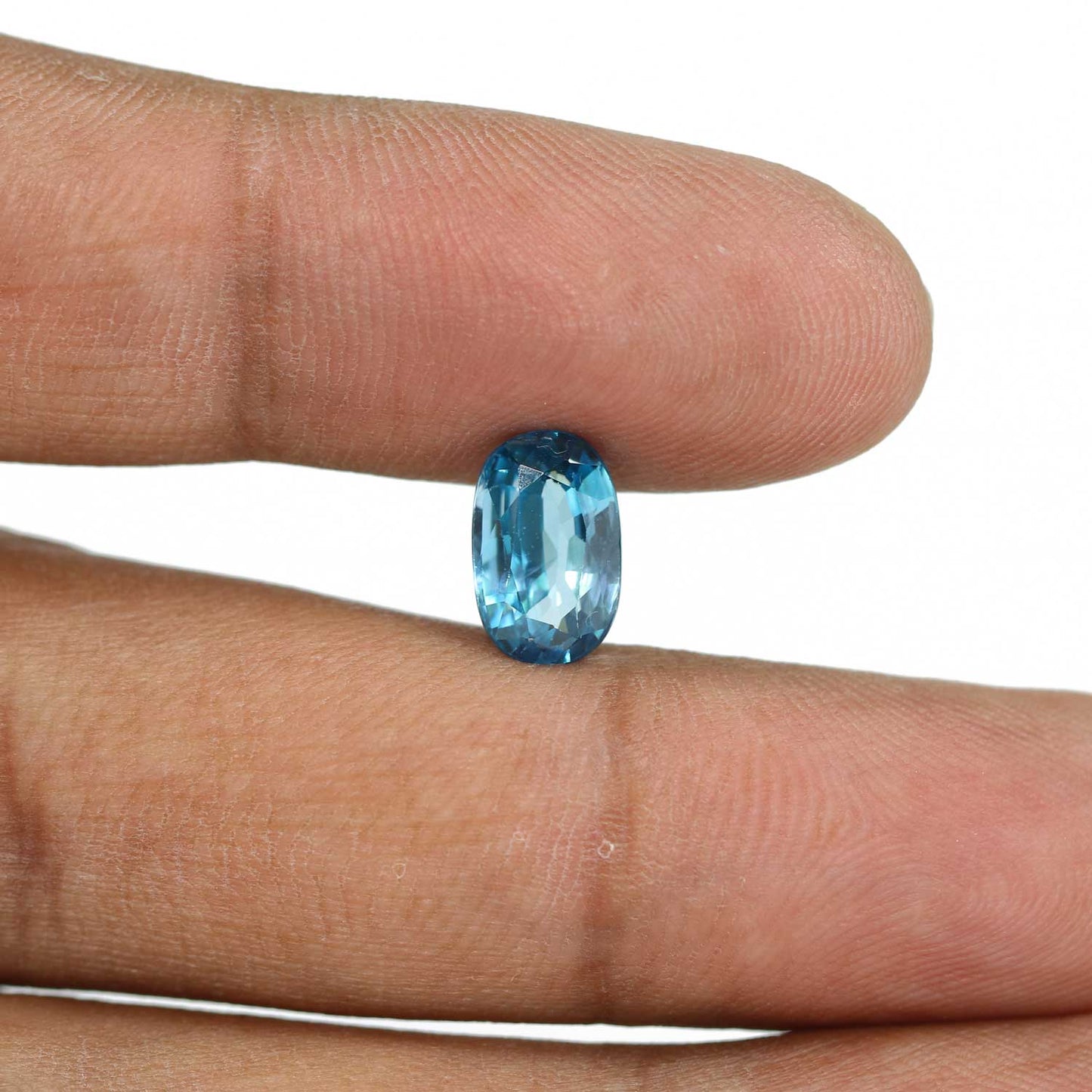 Blue Zircon 4.45 Carat