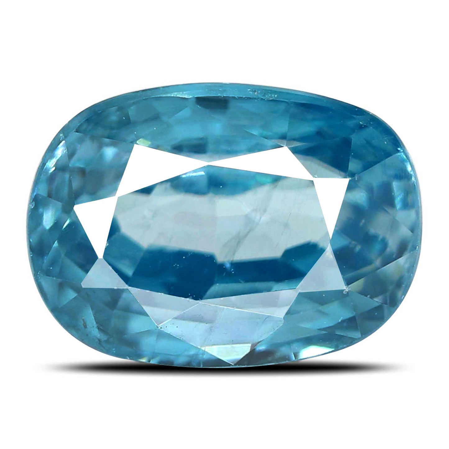 Blue Zircon 4.89 Carat