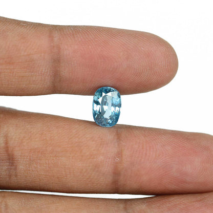 Blue Zircon 4.89 Carat