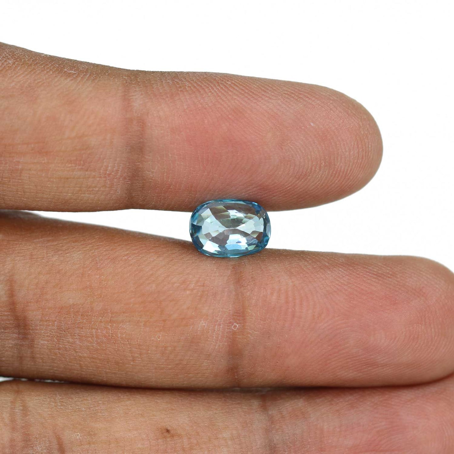 Blue Zircon 4.89 Carat