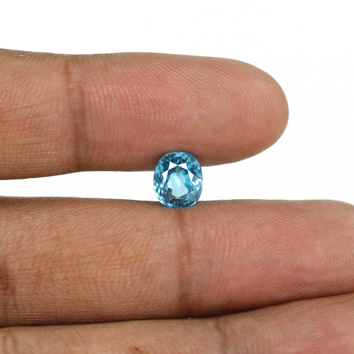 Blue Zircon 4.16 Carat