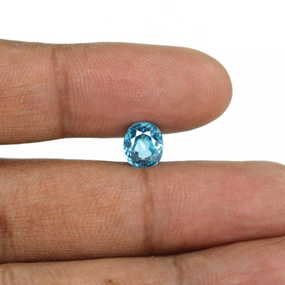Blue Zircon 4.16 Carat