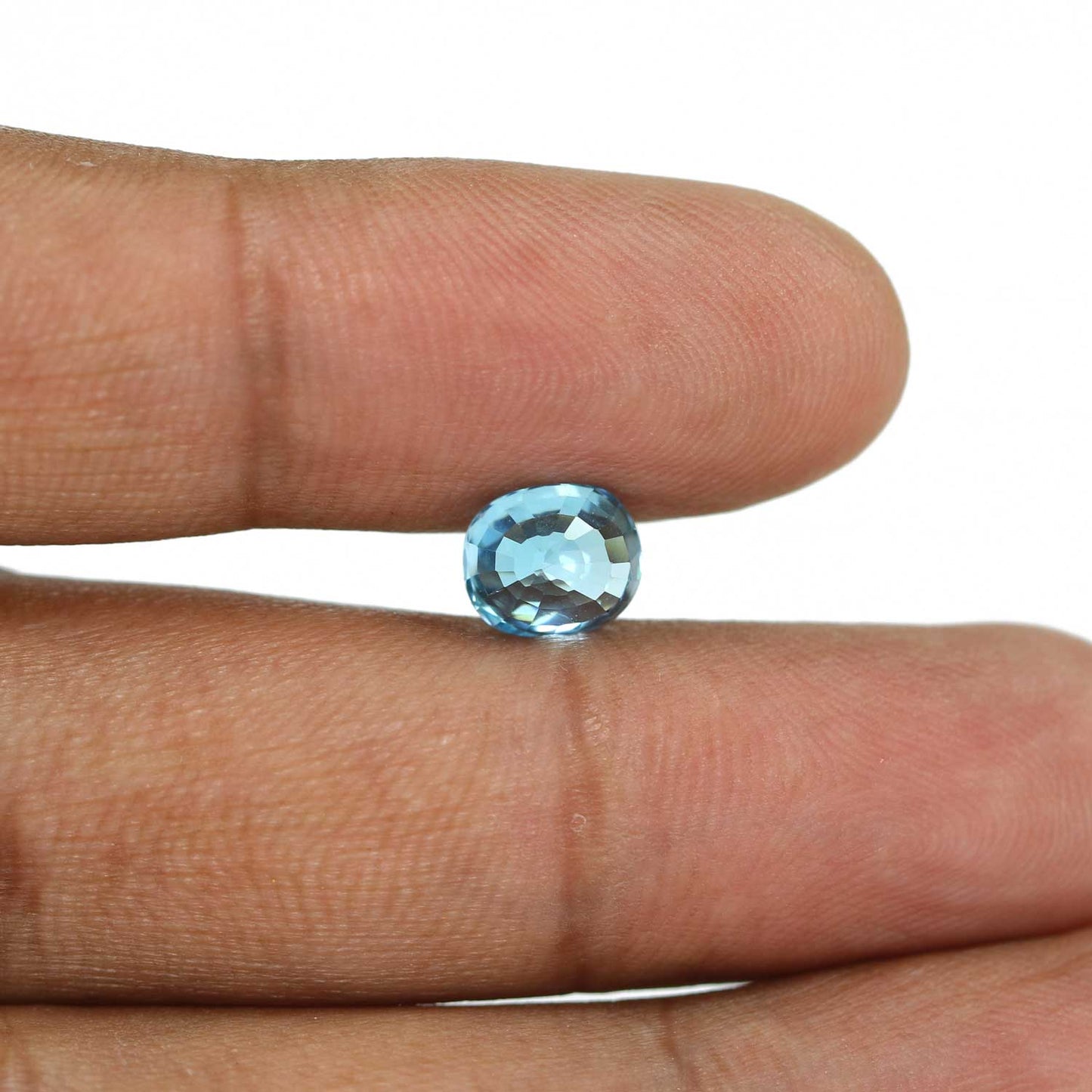 Blue Zircon 4.16 Carat