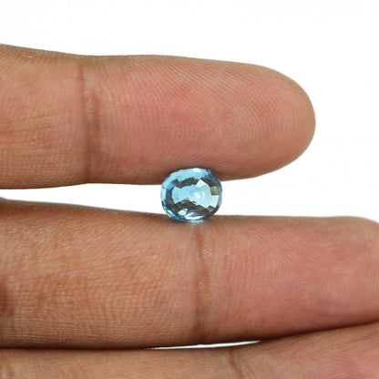 Blue Zircon 4.16 Carat