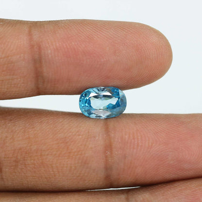 Blue Zircon 4.86 Carat