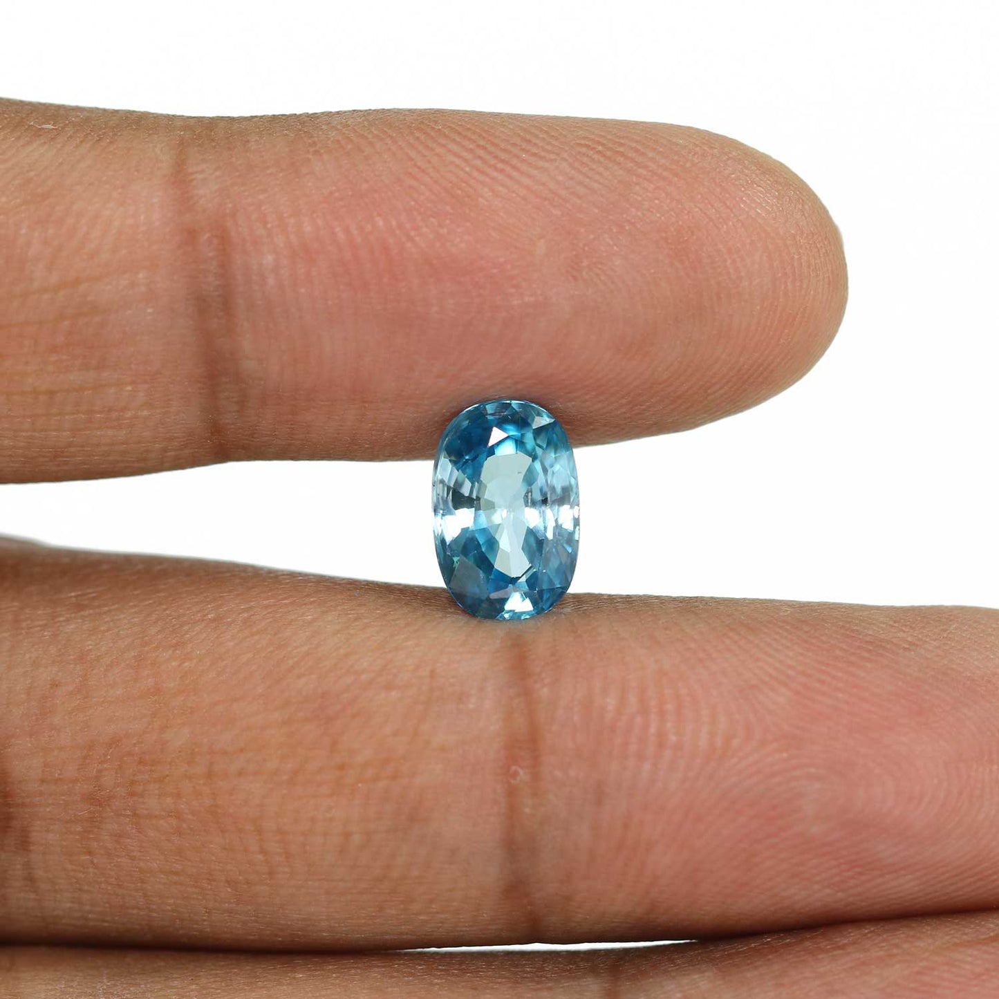 Blue Zircon 4.86 Carat