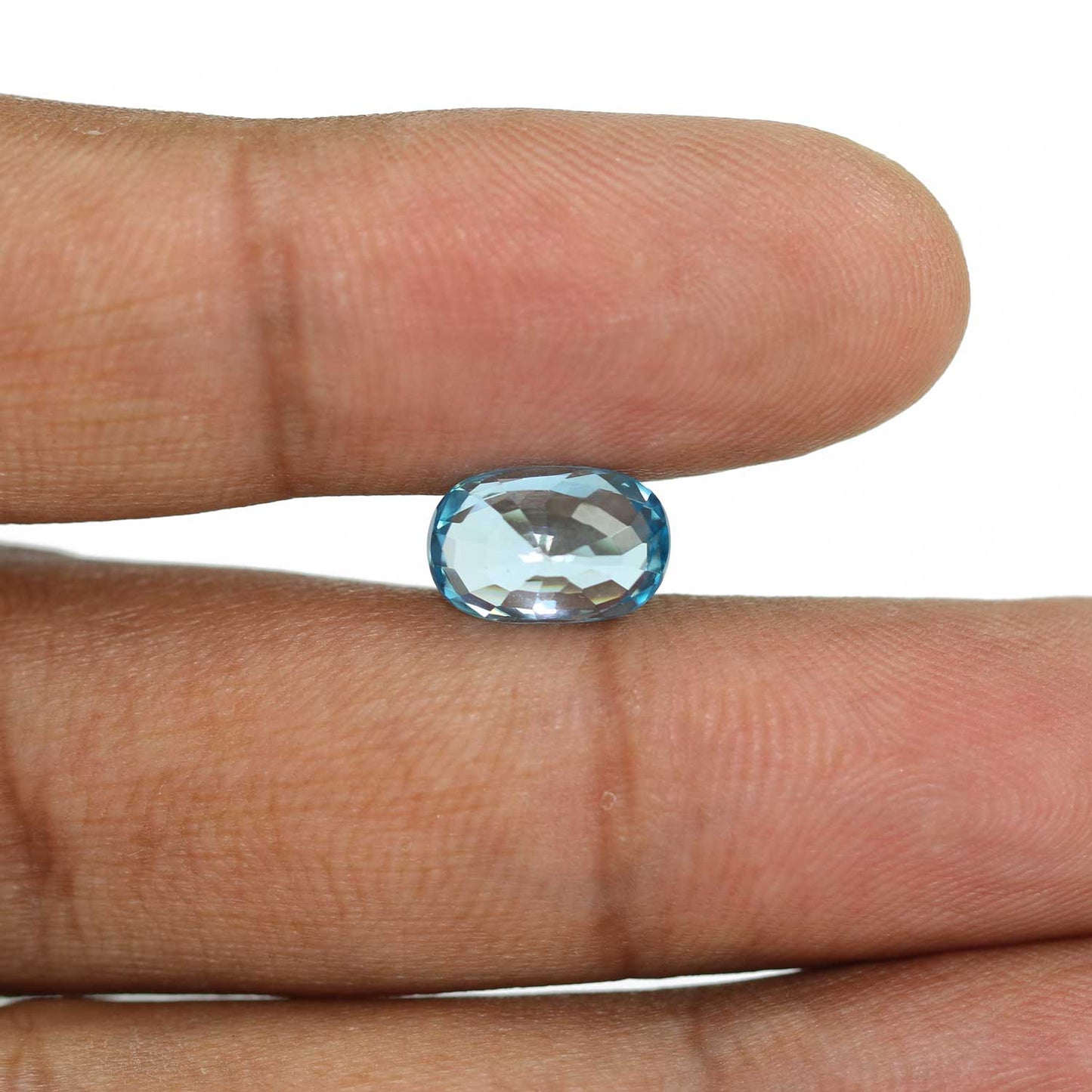 Blue Zircon 4.86 Carat