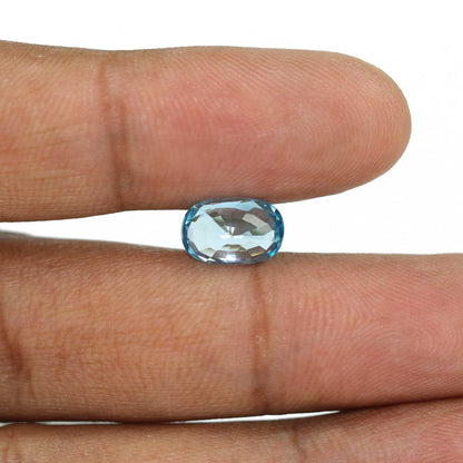 Blue Zircon 4.86 Carat
