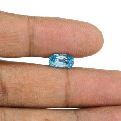 Blue Zircon 4.23 Carat