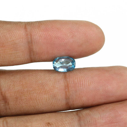 Blue Zircon 4.45 Carat