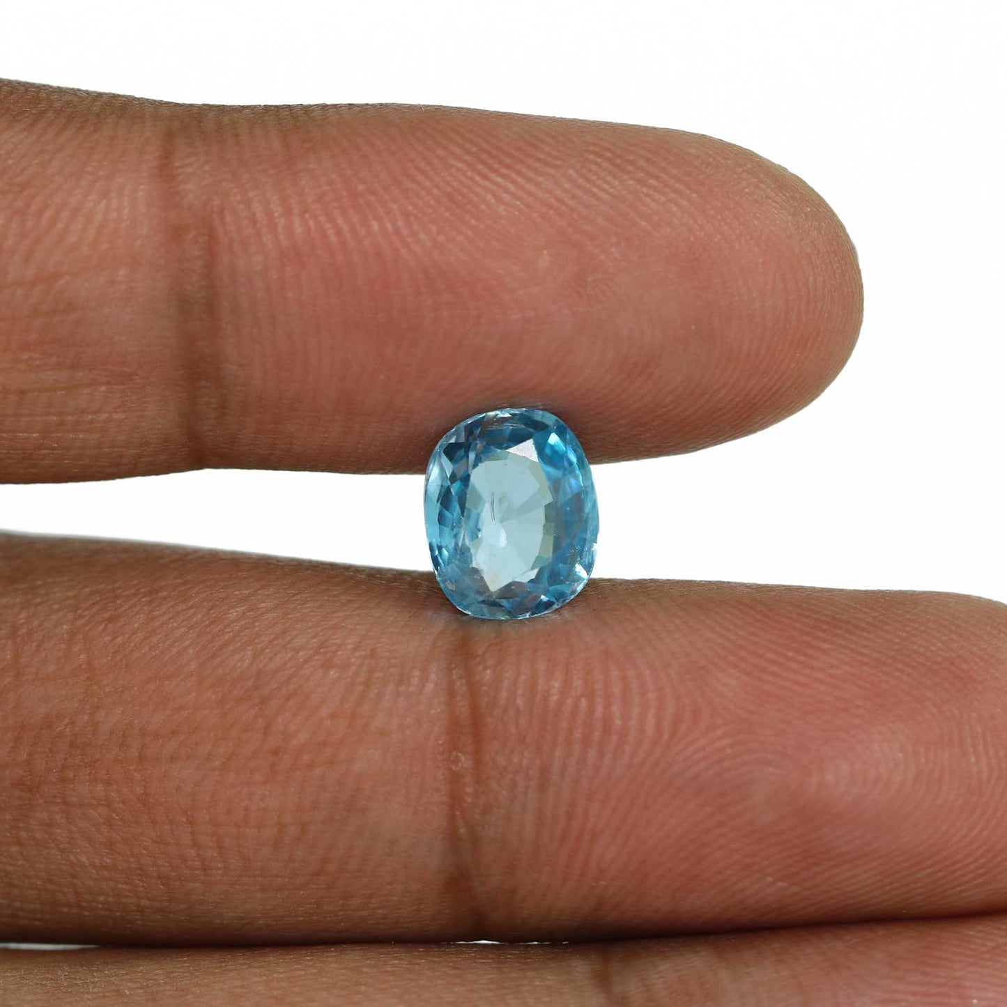 Blue Zircon 4.9 Carat