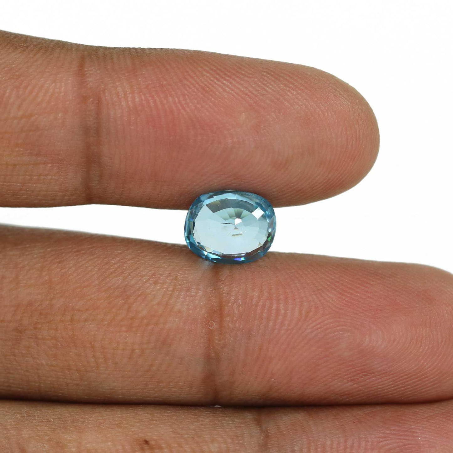 Blue Zircon 4.9 Carat