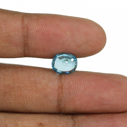 Blue Zircon 4.9 Carat