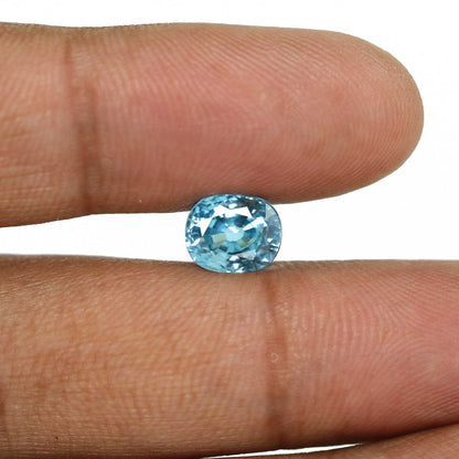 Blue Zircon 4.67 Carat