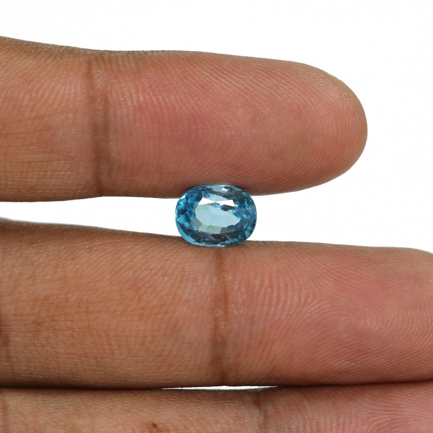 Blue Zircon 4.67 Carat