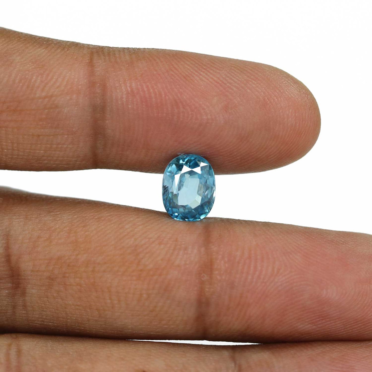 Blue Zircon 4.67 Carat