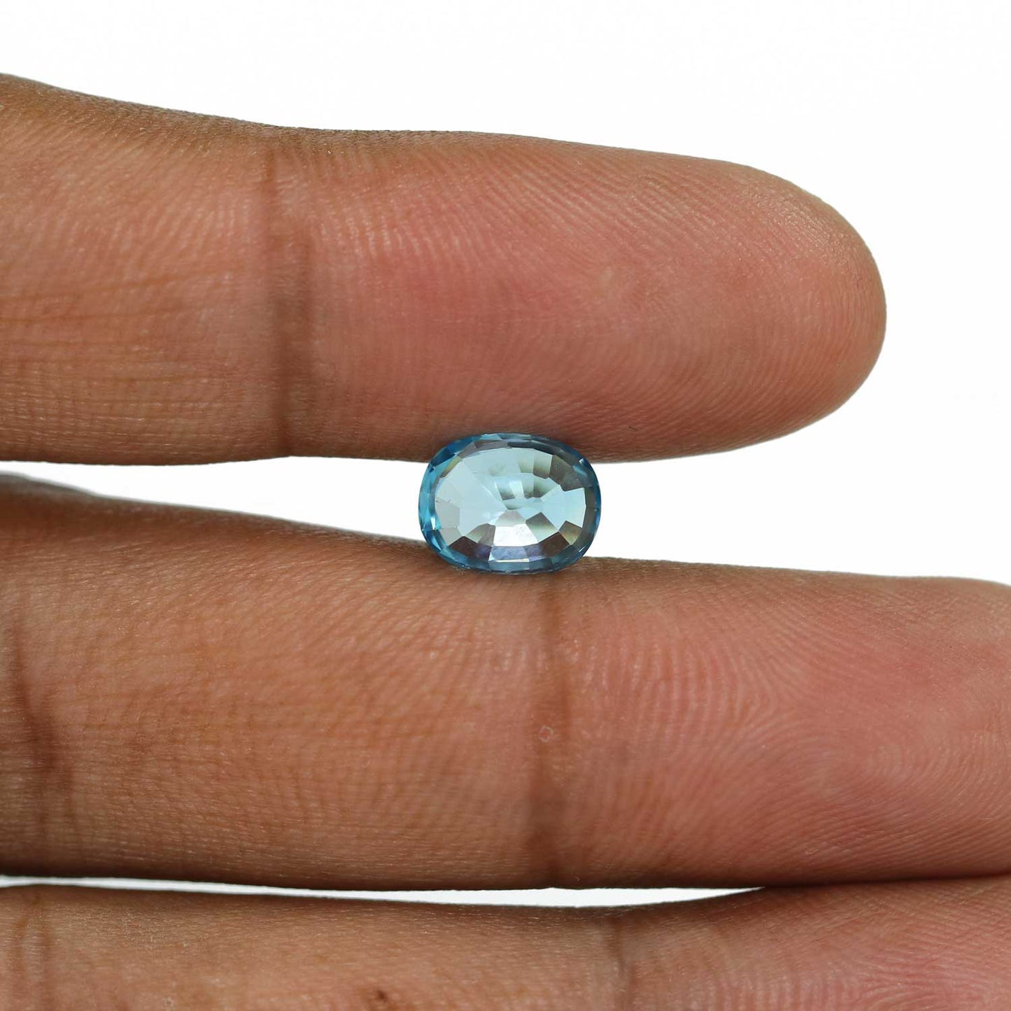 Blue Zircon 4.67 Carat
