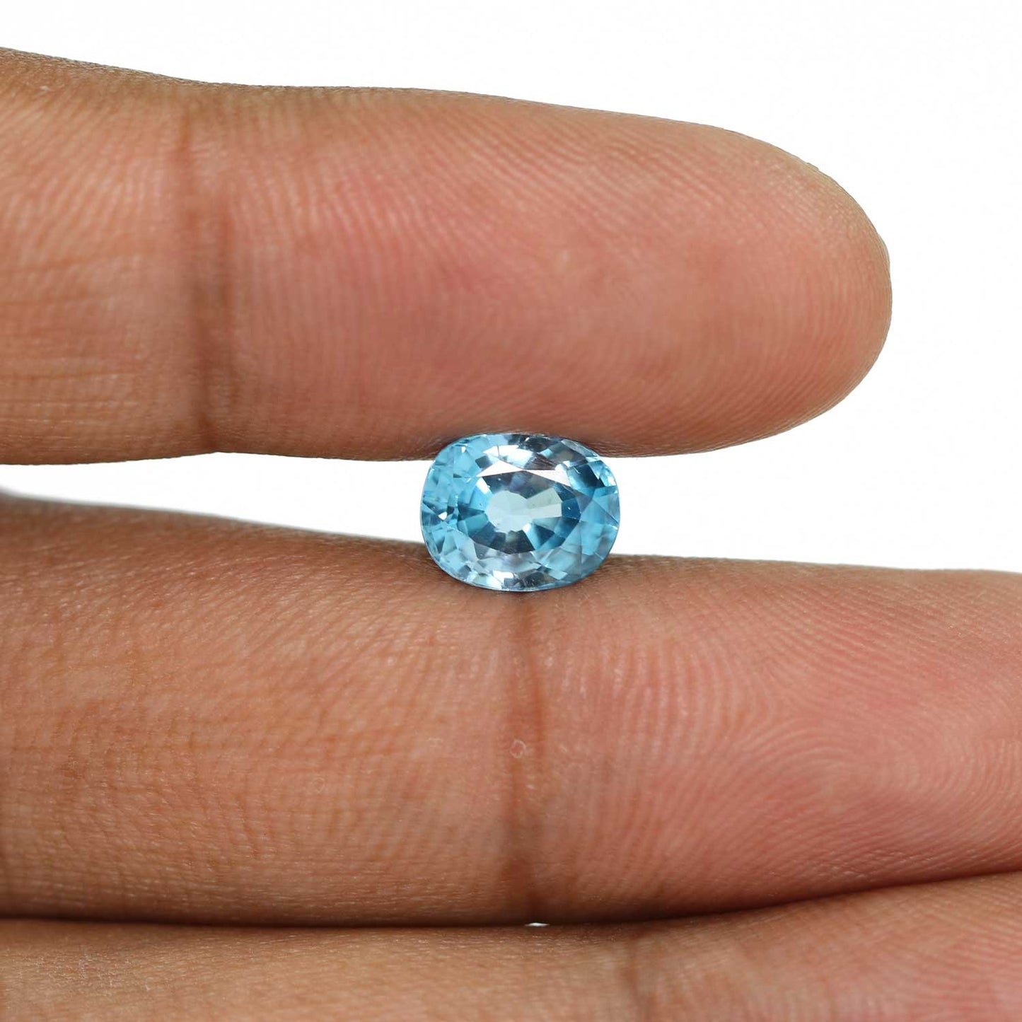 Blue Zircon 4.06 Carat