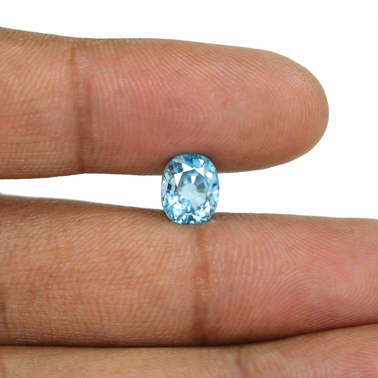 Blue Zircon 4.06 Carat