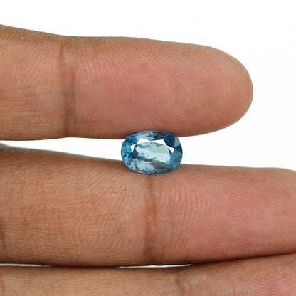 Blue Zircon 4.24 Carat