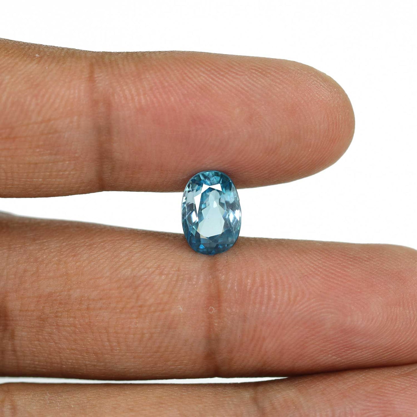 Blue Zircon 4.24 Carat