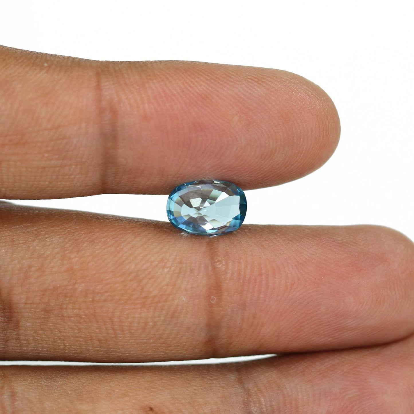 Blue Zircon 4.24 Carat
