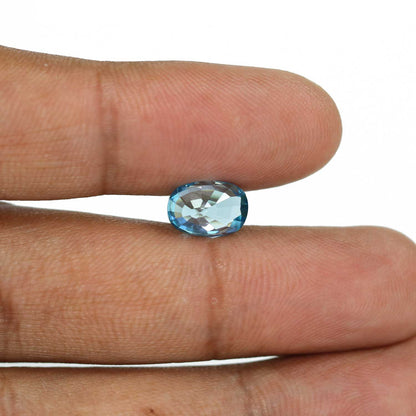 Blue Zircon 4.24 Carat