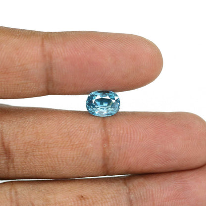 Blue Zircon 4.07 Carat