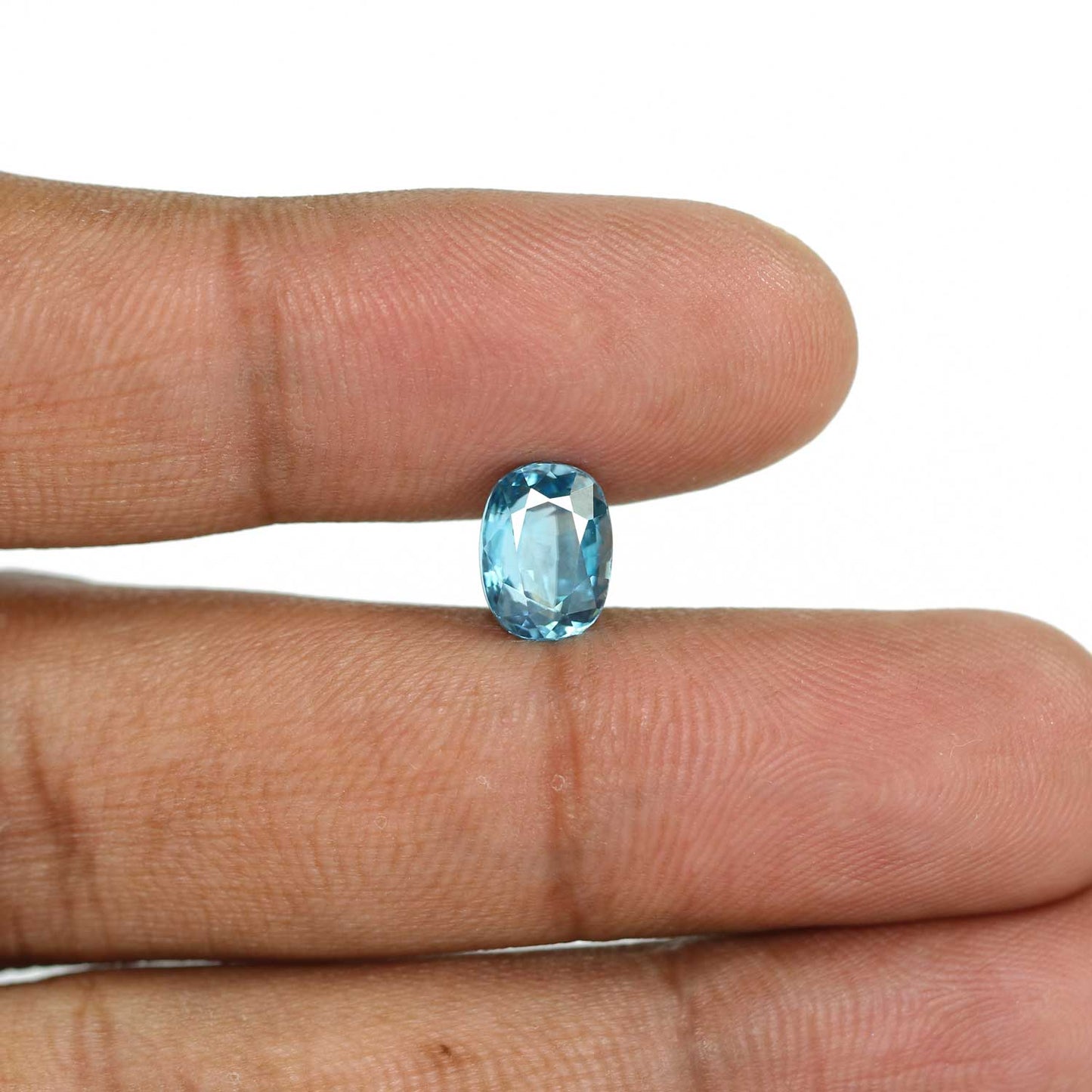Blue Zircon 4.07 Carat