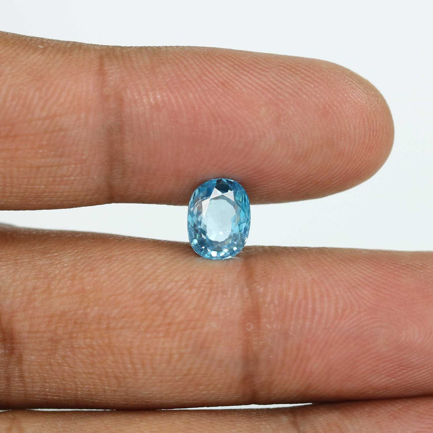 Blue Zircon 4.16 Carat
